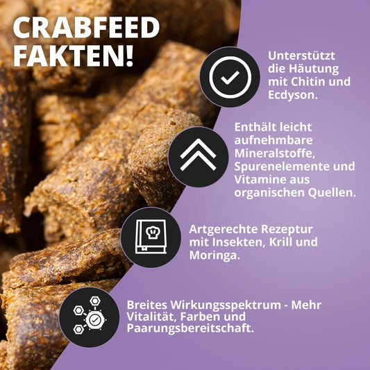 NatureHolic Krabbenfeed Krabbenfutter 30 g