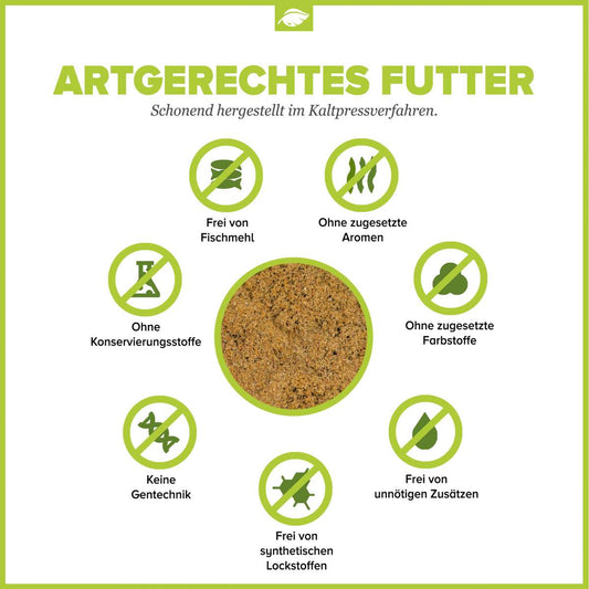 NatureHolic Babyfeed – Aufzuchtfutter für Garnelenbabys & Junggarnelen