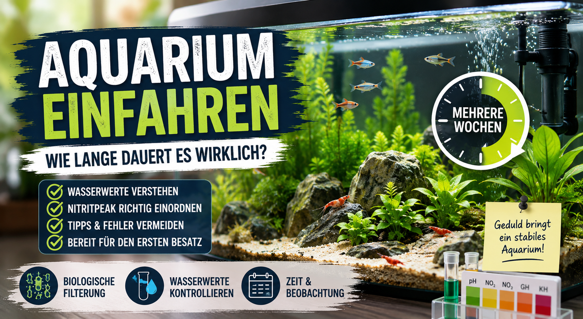 Aquarium einfahren – wie lange dauert es wirklich?