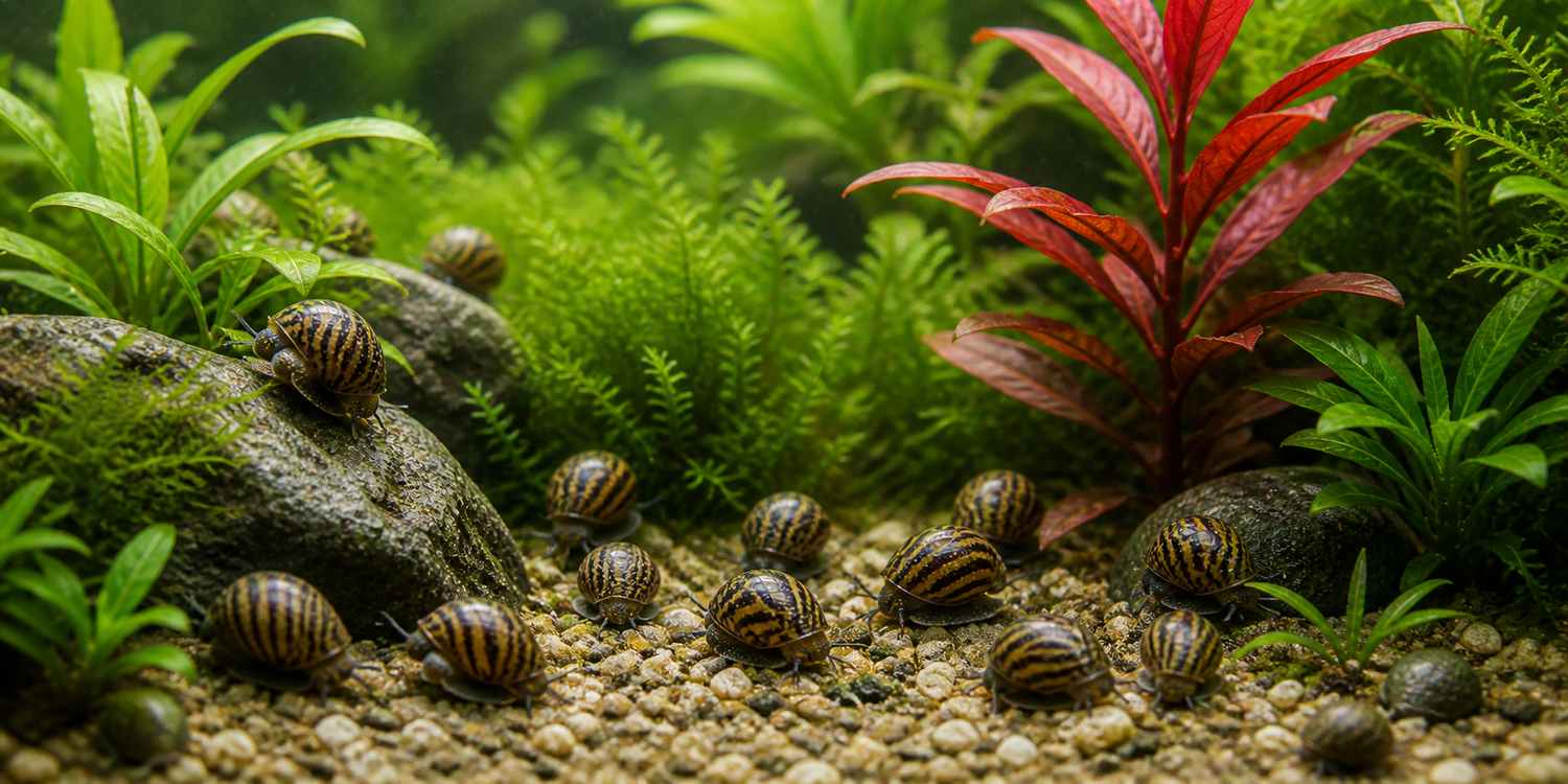 Wasserschnecken kaufen – Aquariumschnecken für Süßwasser