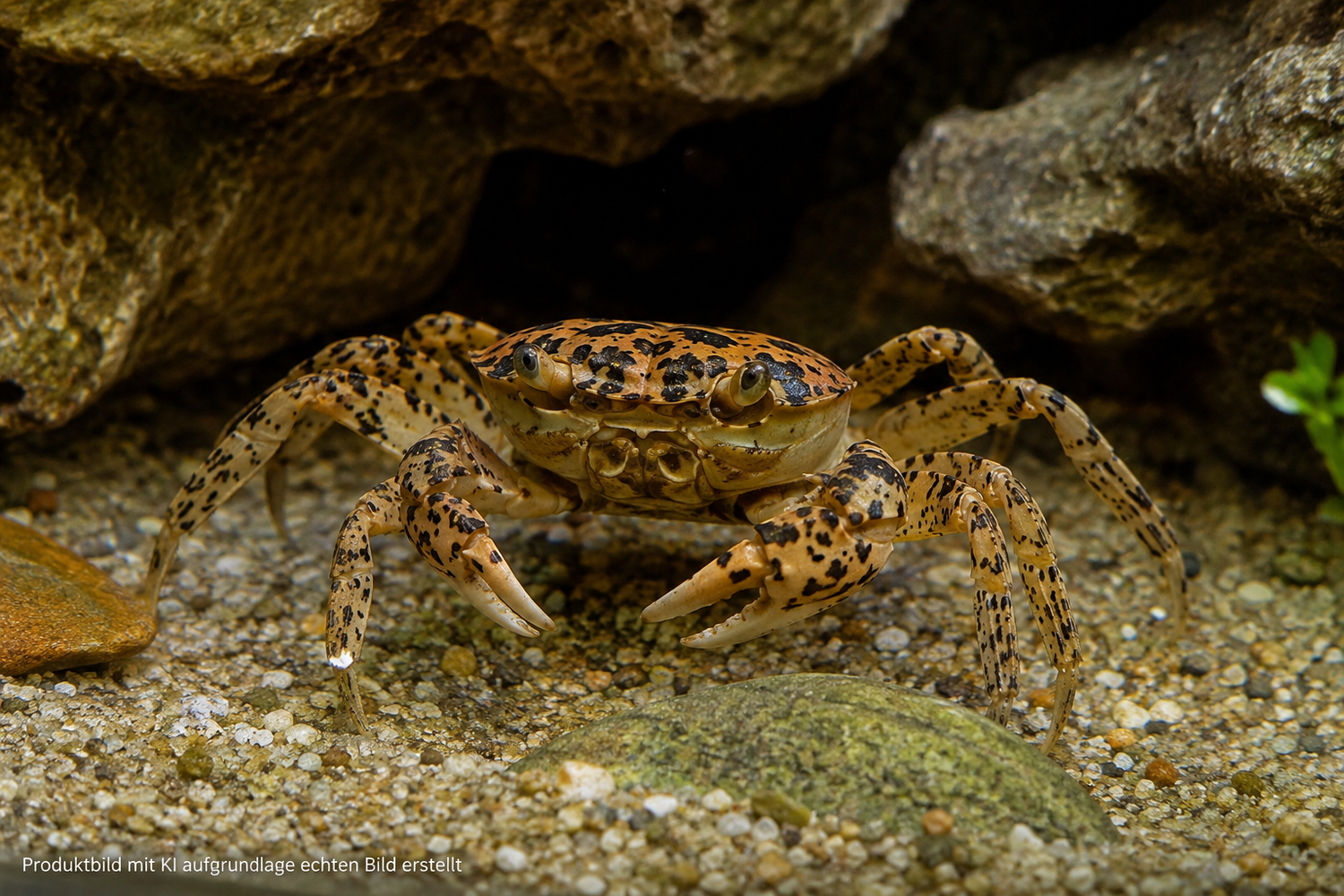 Pantherkrabbe (Parathelphusa pantherina)
