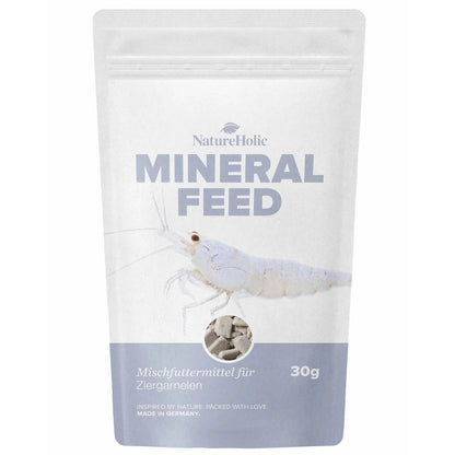 Kennerpaket – NatureHolic Garnelenfutter Mainfeed, Proteinfeed & Mineralfeed je 30 g