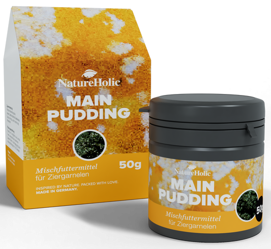 Nature Holic Main Pudding Garnelen futter für Zwerggarnelen