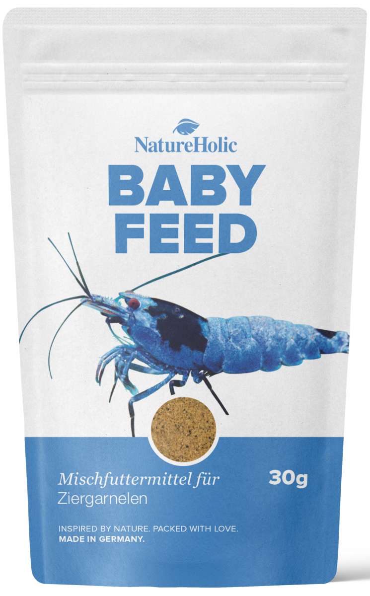 Natur Holic Baby feed Staubfutter für Baby Zwerggarnelen