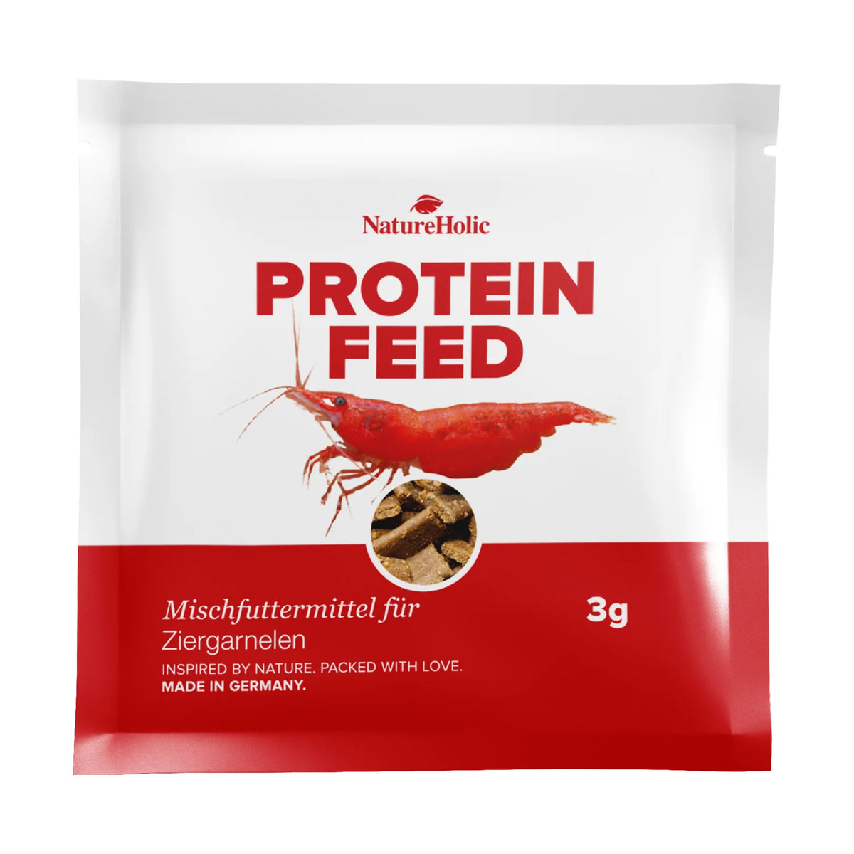 NatureHolic Proteinfeed Garnelenfutter 30 g