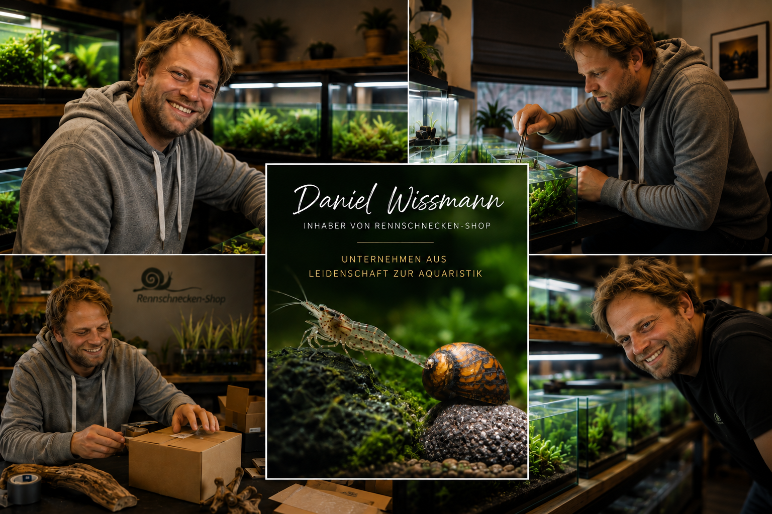 Daniel Wissmann bei seinem Hobby