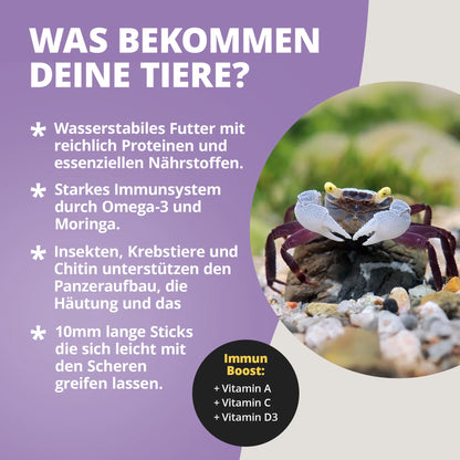 NatureHolic Krabbenfeed Krabbenfutter 30 g
