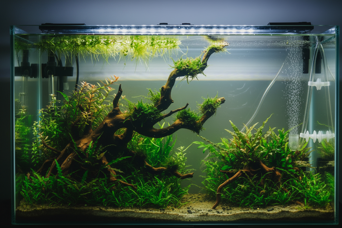 Wasserpflege und Technik im Aquarium