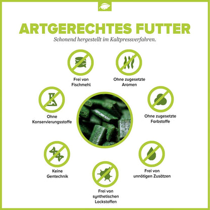 NatureHolic MainFeed Softpads – Hauptfutter für Garnelen im Süßwasseraquarium