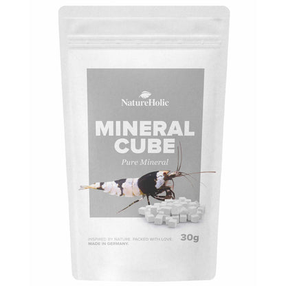 NatureHolic MineralCube Pure Mineral – Mineralstoffversorgung für Garnelen, Schnecken und Krebse, 47 ml